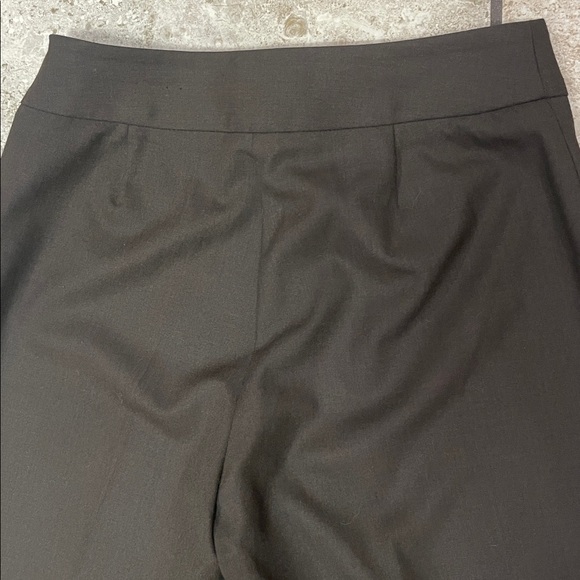 THE LIMITED STRETCH WOMENS DARK BROWN DRESS PANTS SIDE ZIPPER SIZE 2 REGULAR - Picture 6 of 7